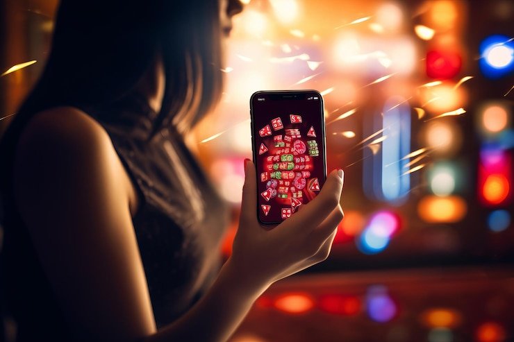 Tampilan aplikasi spaceman di layar Android menunjukkan menu beranda dengan akses cepat ke Liga 1, live dealer, dan slot Aviator